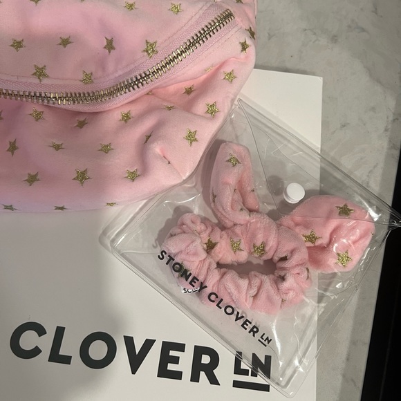 Stoney Clover Lane Handbags - Stoney Clover Lane Nashville Pink Velvet Star Fanny Pack
